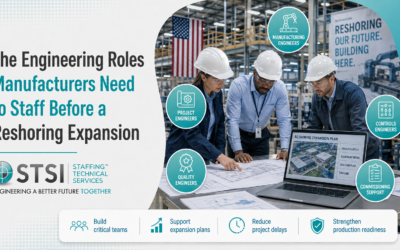 The Engineering Roles Manufacturers Need to Staff Before a Reshoring Expansion